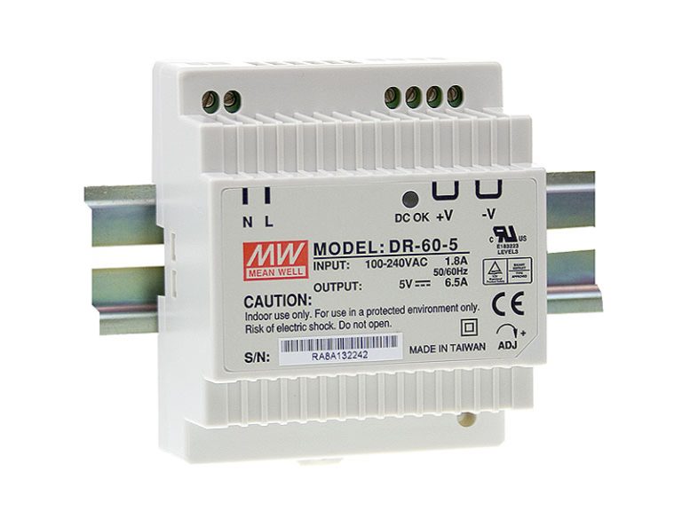 منبع تغذیه DR-60-24,منبع تغذیه DR-60-12