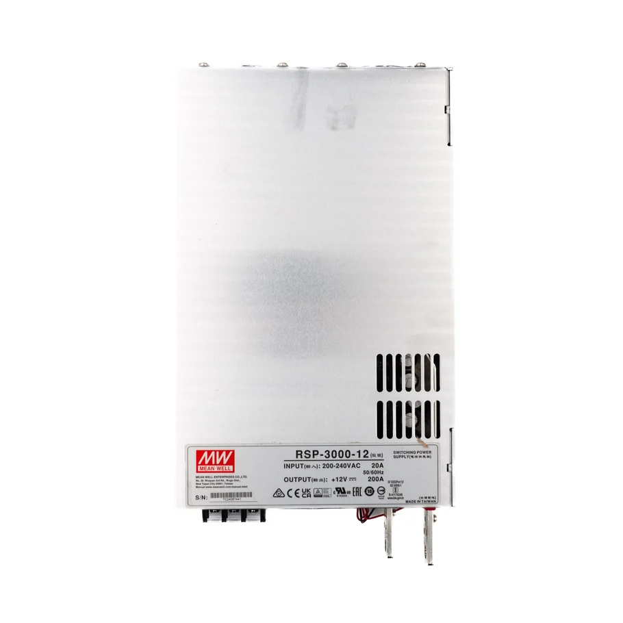 منبع تغذیه RSP-3000-12 نمای بالا