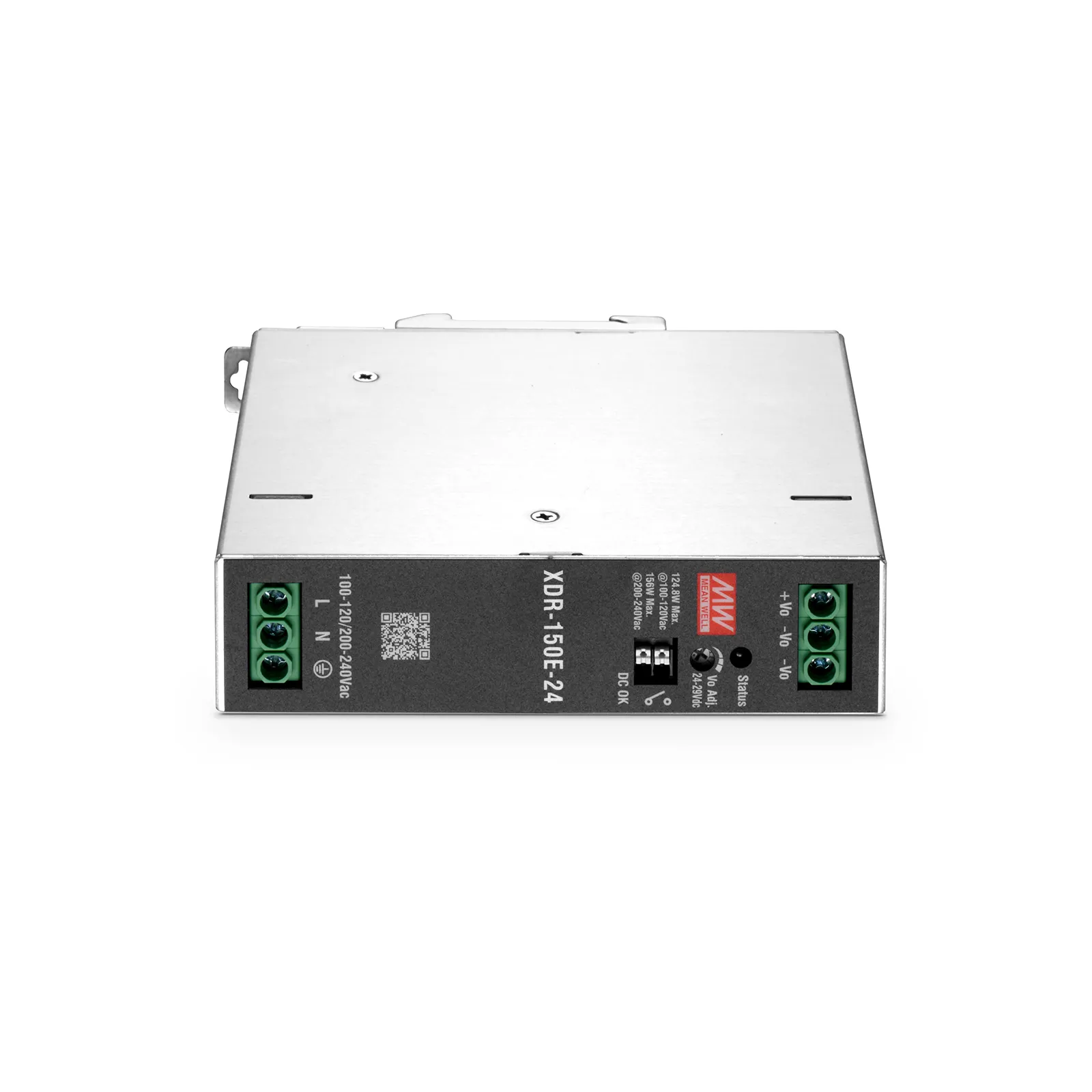 منبع تغذیه ریلی 24 ولت 150 وات مینول مدل XDR-150E-24 - تصویر 3