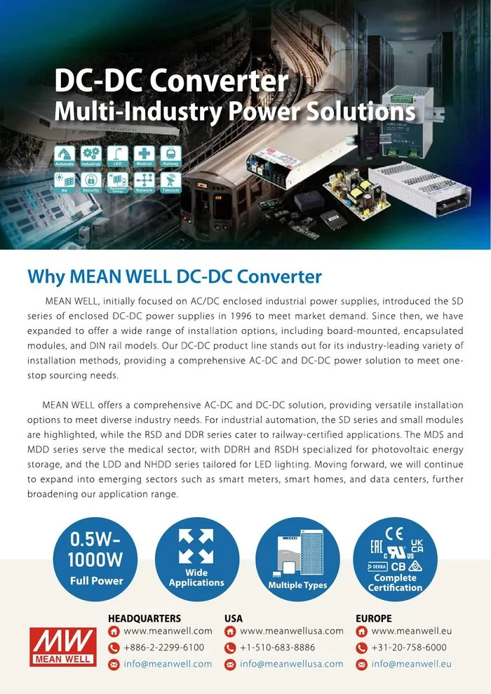 کاتالوگ DC-DC Converter